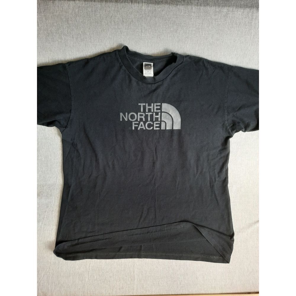 The North Face Men Large Art Logo T-Shirt Short Sleeve Black Pure‎ Cotton